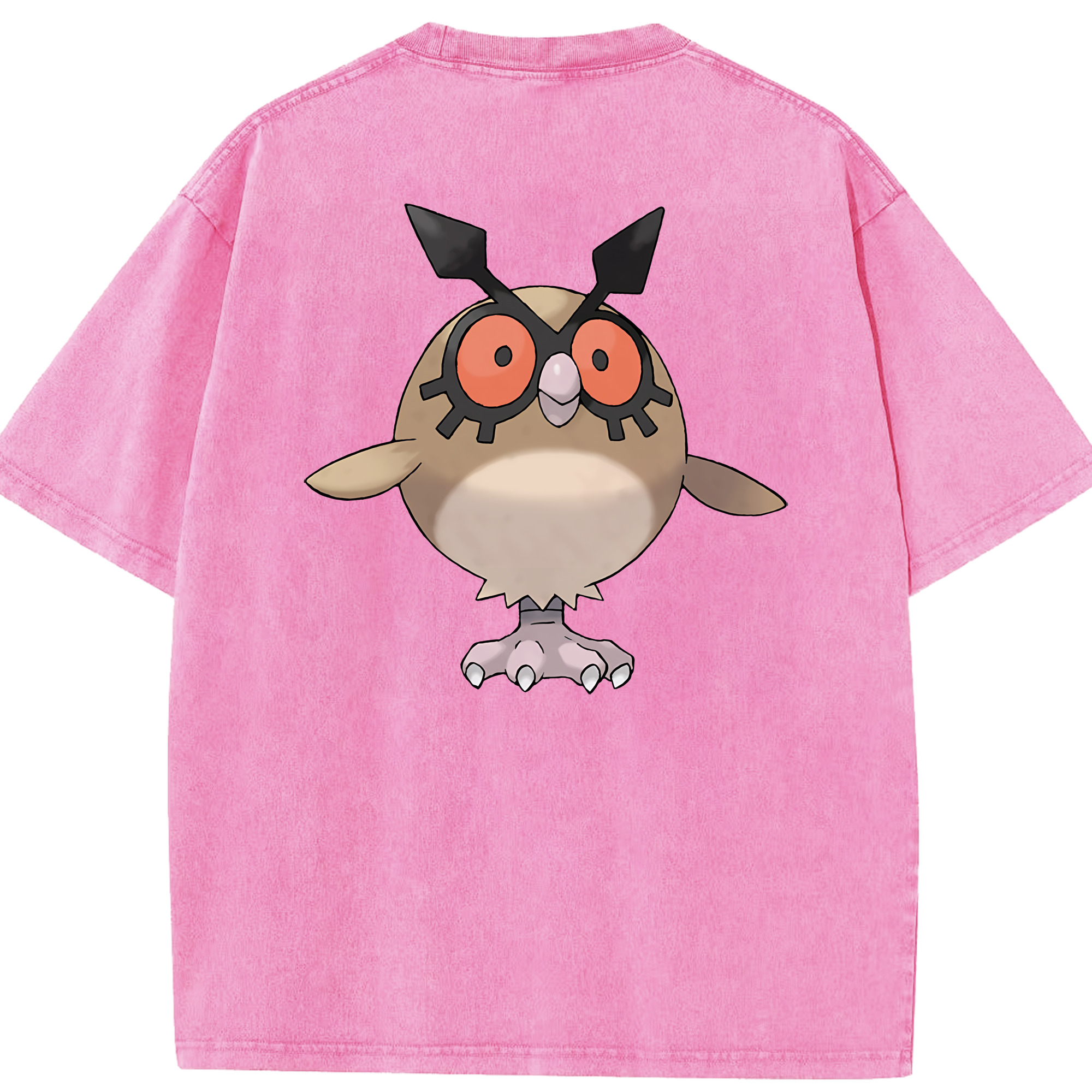 （画像用） ポケットモンスター Pokémon 綿100% ヴィンテージ風 半袖Tシャツ（背面プリント）